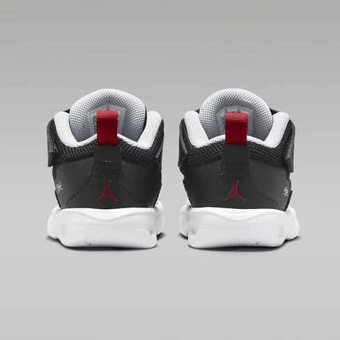 NIKE Stay Loyal 3 Baby/Toddler Shoes (FB9924-006, Black/White/Wolf Grey/Varsity Red) Size 7 in Saudi Arabia