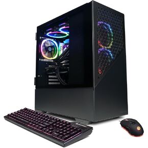 كمبيوتر ألعاب CyberpowerPC Gamer Xtreme VR، Intel Core i9-14900KF 3.2 جيجا هرتز، GeForce RTX 4060 Ti 16 جيجا، 32 جيجا DDR5، 2 تيرابايت NVMe SSD، WiFi جاهز ونظام التشغيل Windows 11 Home (GXiVR8780A3) in Kuwait