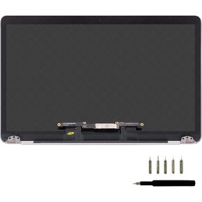 LCDOLED Compatible with MacBook Pro 13'' 2020 A2289 EMC 3456 MXK32 MXK52 MXK62 MXK72 MXK32LL/A MXK52LL/A MXK62LL/A 13.3 inches 2560x1600 Full LCD Screen Complete Top Assembly Replacement (Space Gray)