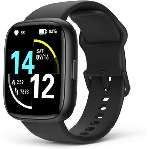 2024 Smart Watches for Men with Bluetooth Call, Alexa Built-in 1.83' HD DIY Dial with Heart Rate, Blood Oxygen, Sleep, 100 Sport Modes Activity Fitness Tracker, Smartwatch for Android iOS