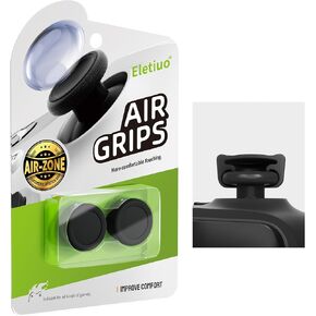 عبوتان من مقابض الإبهام المصنوعة من السيليكون المضادة للانزلاق، متوافقة مع أجهزة Xbox Series X/S وXbox One وXbox One X/S، غطاء عصا التحكم التناظرية المريحة الواقية، أسود in Kuwait