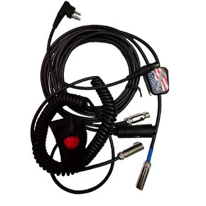 Race Radios Direct IMSA Car Harness Kit Pro - Fits Motorola, Black, 5200MMK