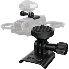 CAPART Expansion Bracket for DJI Avata 2 FPV Drone, Camera Mount Strobe Light Mount, with 1/4 Screw Adapter, Compatible with DJI Action 4 3, Insta360 X4 X3 X2 GO 3 3S, Go pro Hero 12 11 10 9 ...