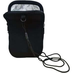 Thermal Phone Bag Thermal Zipper Phone Pouch Smartphone case Black for 6.7 inches Phones