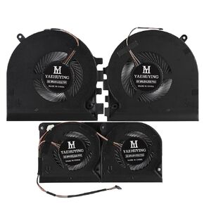 مروحة تبريد جديدة لوحدة المعالجة المركزية + وحدة معالجة الرسومات + مراوح مزدوجة لـ Razer RZ09-0287 RZ09-0287X RZ09-02876 RZ09-02877 RZ09-02878 RZ09-02877E92 02878E92 02876E92 RZ09-0329 RZ09-03295 03295E4 2/E63 RZ09-03297
