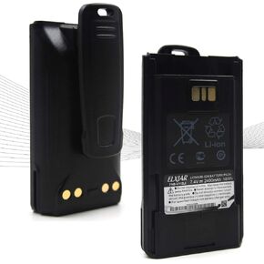 elxjar (2-Pack) 7.4V 2400mAh FNB-V113Li Li-Ion Two Way Radio Battery for Vertex Standard VX-450 VX-451 VX-454 EVX-261 EVX-531 AAJ67X001 EVX-534 FNB-V112
