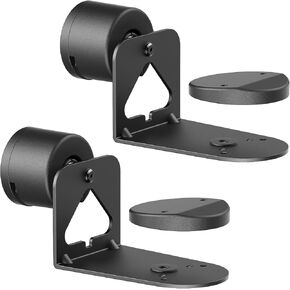 PUTORSEN حامل مكبر صوت قابل للتعديل على الحائط لـ Sonos Era 100 و300، إمالة ±30 درجة/دوران ±30 درجة/دوران 360 درجة، مع إدارة الكابلات، عبوتان in Kuwait