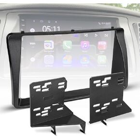 Double DIN Aftermarket Radio Installation Dash Kit for 2003-2008 Toyota Corolla Radio Dash Stereo Mounting Installation Trim Bezel Bracket Kits