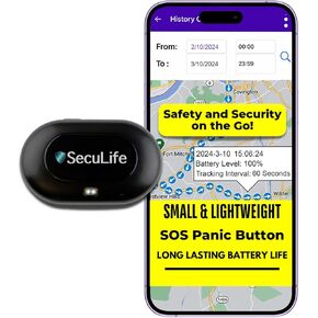 GPS Trackers Device for Vehicles, Kids, Adults, Pets & Bikes, Durable Tracking Devices for Cars Hidden, Small, Lightweight, Water Resistant, Encrypted | Longest-Lasting Battery