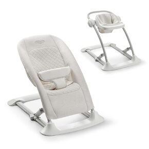 Graco Jumpstart 4-in-1 Activity Infant Bouncer and Jumper - 4 Ways to Play with Floor Seat and Kids Chair Modes