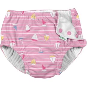 i Play. by green sprouts Snap Reusable Swim Diaper | No Other Diaper Necessary, UPF 50+ Protection