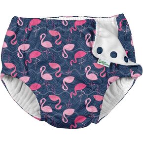 i Play. by green sprouts Snap Reusable Swim Diaper | No Other Diaper Necessary, UPF 50+ Protection