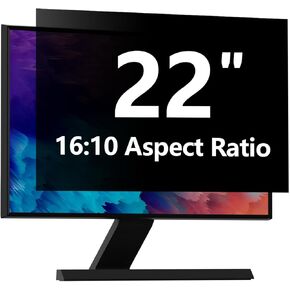 Computer Privacy Screen Protector 22 Inch for Acer Hp Dell Asus Samsung LG and More, Removable Security Shield Filter for 16:10 Aspect Ratio Monitor Like ViewSonic Sceptre AOC Koorui BenQ and More