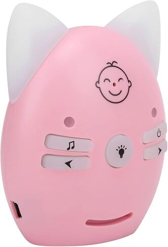 Home Safety Baby Monitor Pair Walkie‑Talkie with Night Light Sound Monitor for Family Communication 100‑240V(US 110-240V) in Saudi Arabia