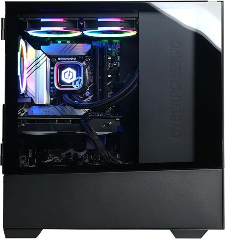 كمبيوتر ألعاب CyberpowerPC Gamer Xtreme VR، Intel Core i9-14900KF 3.2 جيجا هرتز، GeForce RTX 4060 Ti 16 جيجا، 32 جيجا DDR5، 2 تيرابايت NVMe SSD، WiFi جاهز ونظام التشغيل Windows 11 Home (GXiVR8780A3) in Kuwait