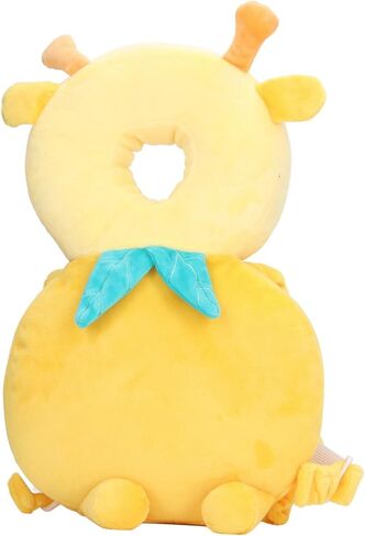 Cartoon Baby Head Protector Backpack, Soft, Breathable, and Adjustable, for 0-3 Years Old(Moose) in Saudi Arabia