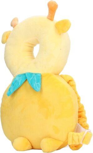Cartoon Baby Head Protector Backpack, Soft, Breathable, and Adjustable, for 0-3 Years Old(Moose) in Saudi Arabia