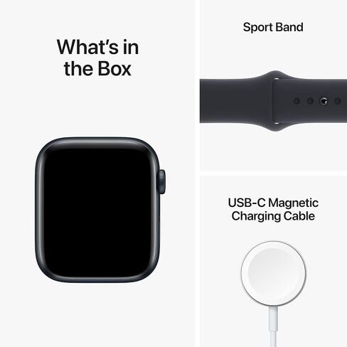 Apple Watch SE (2nd Gen) (GPS, 40mm) - Starlight Aluminum Case with Starlight Sport Band, S/M (Renewed) in Kuwait