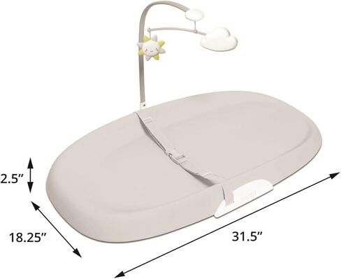 وسادة تغيير الحفاضات القابلة للتنظيف على طراز الحضانة من سكيب هوب - شوفان in Kuwait