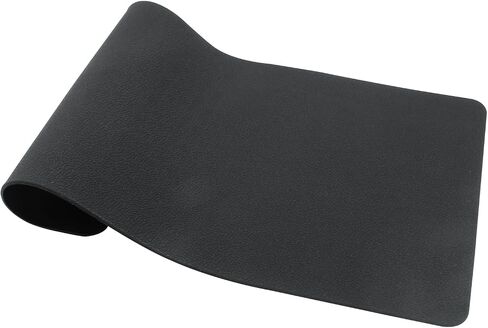 Black Car Dashboard Anti-Slip Mat, 27 x 15 cm Universal PVC Non-Slip Pad for Car Dash Accessories (Medium Size/Non-Adhesive/Car Texture) in Saudi Arabia