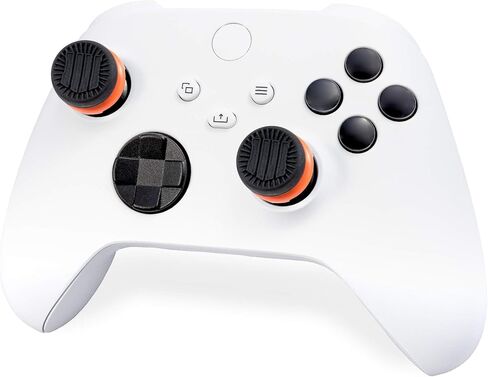 KontrolFreek Call of Duty: Black Ops 4 لوحدة تحكم Xbox One وXbox Series X | عصا التحكم للأداء | 2 شاهقة | برتقالة سوداء in Kuwait