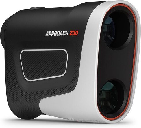 Garmin Approach Z30 Laser Golf Range Finder Bundle - PlaysLike Distance, 6X Mag, & 400 Yrds Away Golf Rangefinder Pin Distances with PlayBetter Microfiber Towel, Extra CR2 Battery in Saudi Arabia