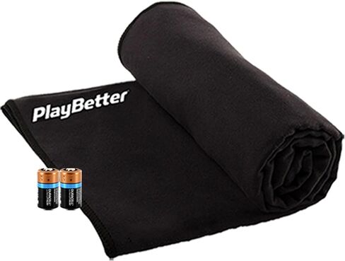 Garmin Approach Z30 Laser Golf Range Finder Bundle - PlaysLike Distance, 6X Mag, & 400 Yrds Away Golf Rangefinder Pin Distances with PlayBetter Microfiber Towel, Extra CR2 Battery in Saudi Arabia