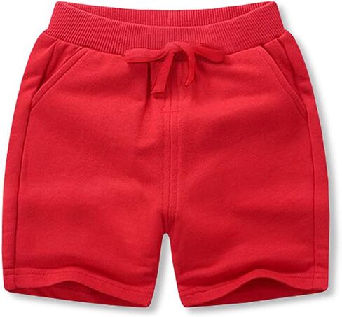 Toddler Baby Boys Shorts Summer Solid Cotton Short for Kids Girls Childrens Sport Jogger Shorts Casual Pants in Saudi Arabia