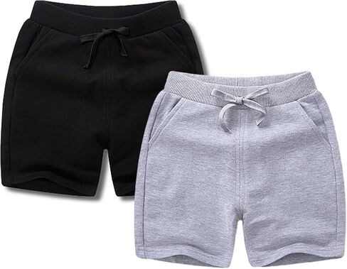Toddler Baby Boys Shorts Summer Solid Cotton Short for Kids Girls Childrens Sport Jogger Shorts Casual Pants in Saudi Arabia