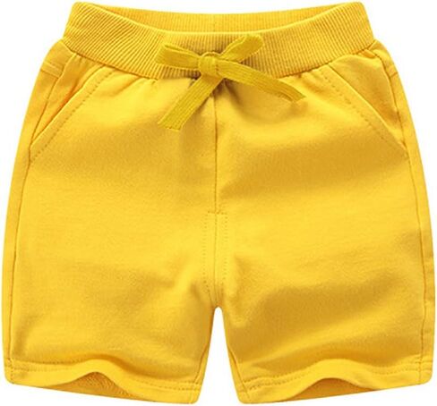 Toddler Baby Boys Shorts Summer Solid Cotton Short for Kids Girls Childrens Sport Jogger Shorts Casual Pants in Saudi Arabia