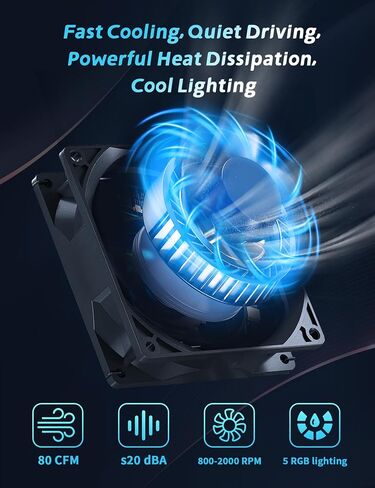 Heiko Searc 600 CPU Fan Air Cooler Black Heat Sink, 6 Heat Pipes CPU Cooler, Twin Towers, Three Fans Streamer Effect for Intel LGA 115X/1200/1700/1366/2011/2066 AMD built-in bracket in Saudi Arabia
