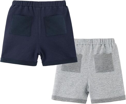 Volunboy طفل رضيع الصبي السراويل 2 حزمة الصيف الهراء خليط السراويل Sweatpants الصلبة عارضة رياضية عداء ببطء in Kuwait