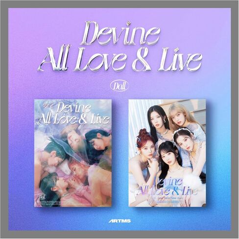 ARTMS Dall 1st Album Contents+Card+Tracking Sealed Artemis Devine All Love & Live OURII (Standard Set(A+B)) in Saudi Arabia