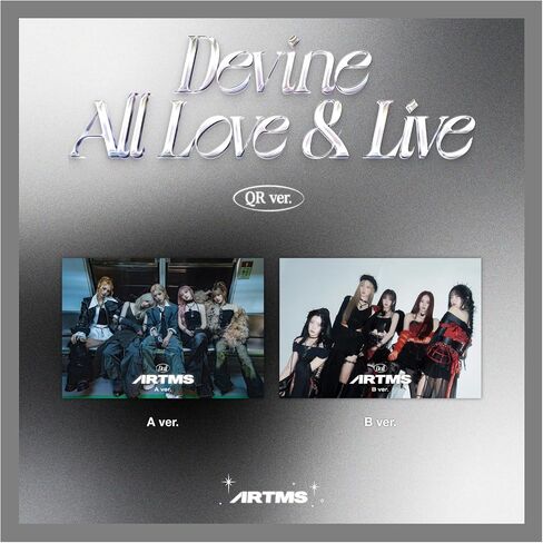 ARTMS Dall 1st Album Contents+Card+Tracking Sealed Artemis Devine All Love & Live OURII (Standard Set(A+B)) in Saudi Arabia