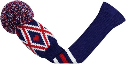 Scott Edward Knit Golf Head Covers for Woods Set of 3 Fits Well Driver(460cc) Fairway Wood and Hybrid(UT) The Perfect Change for Golf Bag in Saudi Arabia