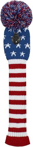 Scott Edward Knit Golf Head Covers for Woods Set of 3 Fits Well Driver(460cc) Fairway Wood and Hybrid(UT) The Perfect Change for Golf Bag in Saudi Arabia