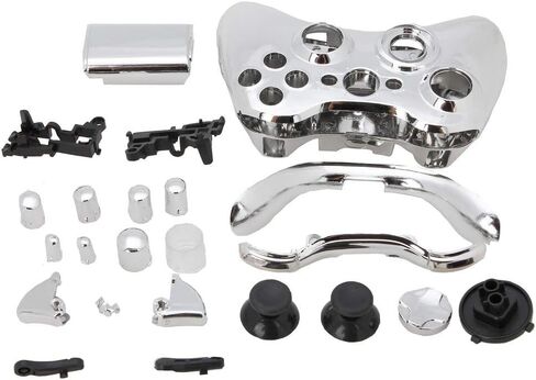 حافظة غطاء وحدة التحكم الكاملة OSTENT لوحدة التحكم اللاسلكية Microsoft Xbox 360، اللون ذهبي in Saudi Arabia