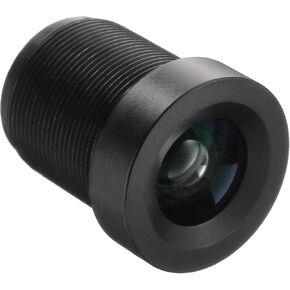 uxcell 6mm CCTV Camera Lens 3MP F2.0 FPV Wide Angle Security Camera Lens M12 Threaded Dia for IP Camera Panoramic, Black