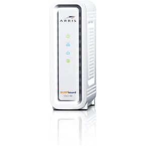 ARRIS Surfboard SB6190 32x8 DOCSIS 3.0 Cable Modem with 1.4 Gbps Download and 262 Upload Speeds, White (Non-Retail Packaging)