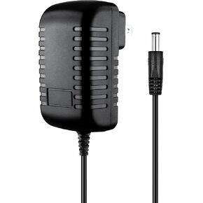 AC Adapter Power Supply 7.5V DC (Positive Inside) 1A FITS 200mA 250mA 300mA 350mA 500mA 700mA 750mA Upto 1000mA 7.5W with OD: 5.5mm Barrel Plug Tip + Screw Terminals for DIY Connecting, black