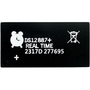 New 1Pcs for DS12887 DS12887A+ DIP-18 DS12C887+ Real Time Clock IC Chip DS12887A