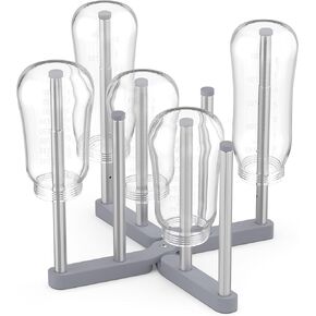 Baby Bottle Drying Rack, Reusable Bag Drying Rack, Water Bottle Drying Rack, Collapsible Drying Rack for Cups, Mugs and Glass, Sports Bottle Drying Rack