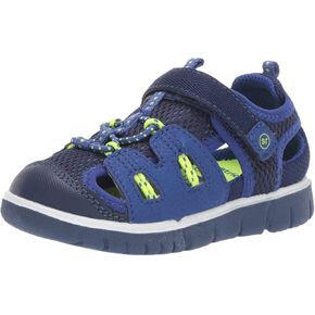 Stride Rite Girl's River Sandal, navy 10.5 M US Little Kid