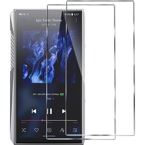 9H Premium Scratch-Proof Front LCD Screen Protector Guard Tempered Glass Protective Film for Fiio M23 (2PCS)