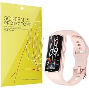 Compatible for Bestinn H32 Fitness Tracker Screen Protector, [6 Pack] Full Coverage TPU Clear Film Compatible for Bestinn H32 Fitness Tracker (6 Pack)