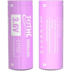 2024 New Replacement Battery 2PCS 5500mah