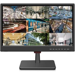 19" Security Monitor,Small Surveillance Monitor HDMI VGA and BNC Input,Computer Monitor with Speakers for CCTV DVR Office and Home Security Camera System Surveillance