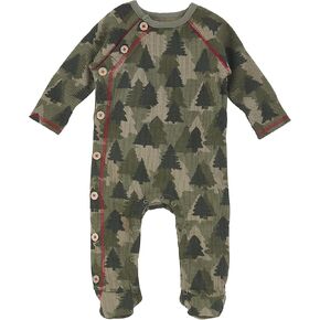 Mud Pie Baby Boys' Christmas Camo Waffle Sleeper