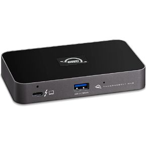 OWC 5 Port Thunderbolt Hub - 60W Charging, Thunderbolt 4, USB 3.2, Compatible with Macs and PCs
