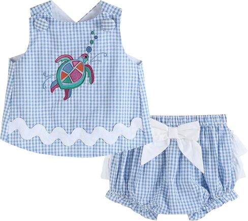 Lil cactus Girls Baby and Toddler Applique Top and Bloomer 2pc. Set in Saudi Arabia